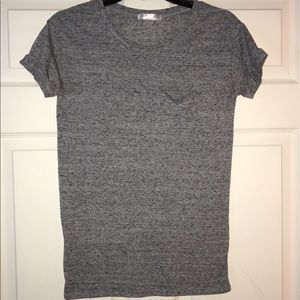grey tight t-shirt